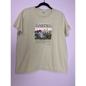 Advice From a Garden XL Green Gildan T Shirt Ohme Gardens WA